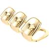 3 Pcs Accessorio Per Denti Hip Hop Dente Singolo La Moda Griglia Griglie