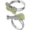 2 Pcs Anelli Dell'umore Oggetti Di Scena Per Costumi Halloween Gioielli Bambini