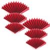 6 Pcs Ventagli Di Carta Ventaglio Ventilatori Palmari Decorativo