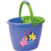 Dicoal Juypal Premium-Secchio per mocio Spagnolo con Classici Fiori strizzati, 14 l, Polipropilene, Blu, Taglia Unica, 12 unità