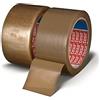 Tesa 4089 Nastri per Chiusura Cartoni, PP Supporto, Gomma Naturale Massa Adesiva, 46µm, 132 m x 75 mm, Avana, Confezioni da 24 Pezzi