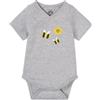 Dortmund Borussia Dortmund BVB Body Ape con Logo, Grigio, Taglia 86/92, Grigio., 86-92