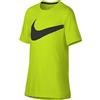 Nike Ragazzo Breathe Hyper GFX Maglietta, Ragazzo, Breathe Hyper GFX, Volt/Barely Volt, L
