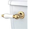 Kingston Brass KTPL2 - Leva per serbatoio WC vittoriano, 7,6 cm, ottone lucido