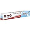 Silverlit- FLYBOTIC-Avion Planeur Gilder Star - 84cm Glider-84cm, 70015, Blanco, Negro y Rojo, Colore White, Black And Red