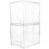 2 Pcs Cassetti Porta Trucchi Organizzatore Di Archiviazione Per Il Trucco
