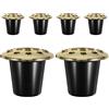 6 Pcs Vaso Cimitero Plastica Tombale Per Decorazioni Del Da Fiori in