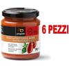COSI COM'E' CONFEZIONE DA 6 PEZZI SUGO DI DATTERINI ROSSI AL BASILICO "GRANGUSTO" 290G.