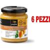 COSI COM'E' CONFEZIONE DA 6 PEZZI SUGO DI DATTERINI GIALLI AL BASILICO "GRANGUSTO" 290G.