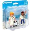 PLAYMOBIL COMANDANTE E HOSTESS NAVE DA CROCIERA