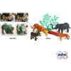 DIPA GIOCATTOLI BUSTA ANIMALI ZOO 4 PZ