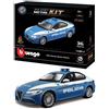 BBURAGO/GOLIATH/MAISTO MODEL KIT GIULIA POLIZIA 1/24
