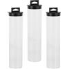 Portapalline da tennis da 3 pezzi: contenitore portatile per palline da