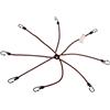 Lampa Corda Cinghia Elastica Ragno 8 Bracci Ganci Ø8mm. per Bagagli Auto Camper C60309