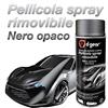 D-GEAR Vernice Pellicola Removibile Spray D-Gear Nero Opaco 400 ml. Auto Moto Cerchi