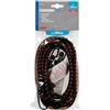 Lampa Corde Elastiche Cinghie Ø 10mm 20 cm 2pz Fissaggio Bagagli Viaggio Auto - C60222