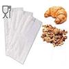 Sacchetti di Carta Bianchi Satinati 10 KG mis 12x24 cm per Alimenti Pane-Regalo