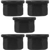Dado flangiato da 5 pezzi Dado hardware M10 Dado flangiato autobloccante Dado