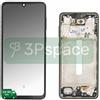 Samsung Display LCD Originale per Samsung A33 5G Service Pack con frame nero A336B