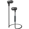 Karma Auricolari Karma® S9, cuffie sportive bluetooth wireless nere con custodia