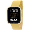 Liu Jo Luxury Smartwatch LIU JO LUXURY VOICE MINI SLIM SWLJ203 Acciaio Mesh Gold Touchscreen