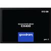 GOODRAM SSD 2.5" 512 GB SATA III 3D TLC NAND Solid state drive SSDPR-CX400-512 Goodram