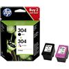 HP Multipack 2 Cartucce Originali HP 304 3JB05AE Bk Colore