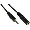 Cavo prolunga Audio Stereo Jack 3.5 M/F 10 m cuffie casse musica pc notebook
