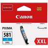 CANON PGI-580XXL CLI-581XXL CARTUCCIA ORIGINALE 25,7/11,6ml PGBK BK C M Y