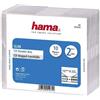 HAMA Custodie CD Slim Case DOPPIE, conf. 10 pezzi - H51274