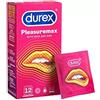 Durex Preservativi DUREX Pleasuremax - stimolanti - X 12 profilattici Pacco anonimo