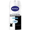 NIVEA 6 x NIVEA deodorante Corpo Spray INVISIBLE BLACK & WHITE FRESH offerta in stock