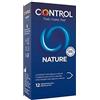 CONTROL Preservativi CONTROL NATURE 12PZ. Profilattici lubrificati. Pacco anonimo.