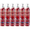 BILBA 6pz BILBA CRISTALLI LIQUIDI CON SEMI DI LINO Spuma per Capelli Extra Forte 200ml