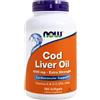 NOW FOODS Cod Liver Oil Extra Strength, 1000 mg 180 softg - olio fegato merluzzo