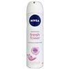 NIVEA 6 x NIVEA deodorante Corpo Spray FRESH FLOWER offerta in stock