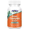 NOW FOODS Iron Complex 100 Veg Capsules - complesso ferro