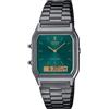 Casio Orologio Uomo Casio AQ-230EGG-3AEF Acciaio Ana-Digi Quadrante Verde Vintage