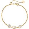 BROSWAY SYMPHONIA BRACCIALE IN ACCIAIO COLOR ORO DA DONNA CON CRISTALLI BYM206