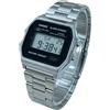 Casio Orologio Uomo CASIO A158WEA-1EF Acciaio Digitale Vintage Retrò Anni 80