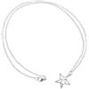 Heaven Star Pendant Stainless Steel Catena Collana Metallo Girocollo