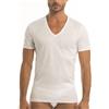 Garda 3 Maglia scollo a V da uomo mezza manica cotone filo di scozia T-shirt Garda 036