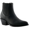 Grinders Uomo MAVERICK Nera pelle Stivali Western Cowboy Stivali