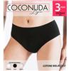 COCONUDA 6 SLIP DONNA COCONUDA MIDI ART. CN704 IN MORBIDISSIMO COTONE BIELASTICO