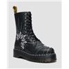 Dr. Martens JADON HI SOLAR FLARE 10 EYE BOOTS NERO 41810001 Giappone NUOVO