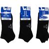 LANCETTI 6 PAIA MINI CALZE FANTASMINI LANCETTI UOMO DONNA IN FILO DI SCOZIA MADE IN ITALY