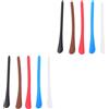 10 Pair Eyeglasses Temple Tips Copri Stanghette Occhiali Custodia Per