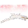 Fermagli per capelli da sposa in cristallo Matrimonio Diamante Strass Decor