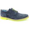AT.P.CO ATPCO Scarpe eleganti da uomo scarpe brouge blu pelle art A108CS6 OUTLET -90%