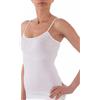 Bellissima TOP CANOTTA DONNA BELLISSIMA SENSITIVE SPALLA SOTTILE CANOTTIERA JACQUARD